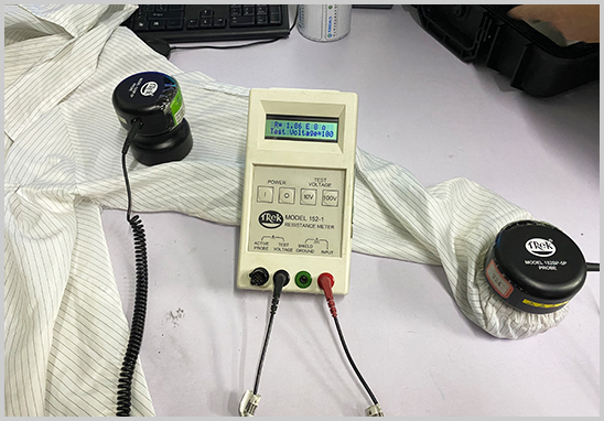 面料防静电性法拉第筒检测机构